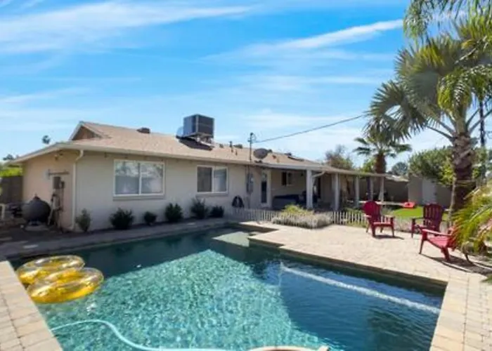 Ferienhaus 1710 N Sunset - Pool 7 Beds Parking Wifi Full Patio Foosball